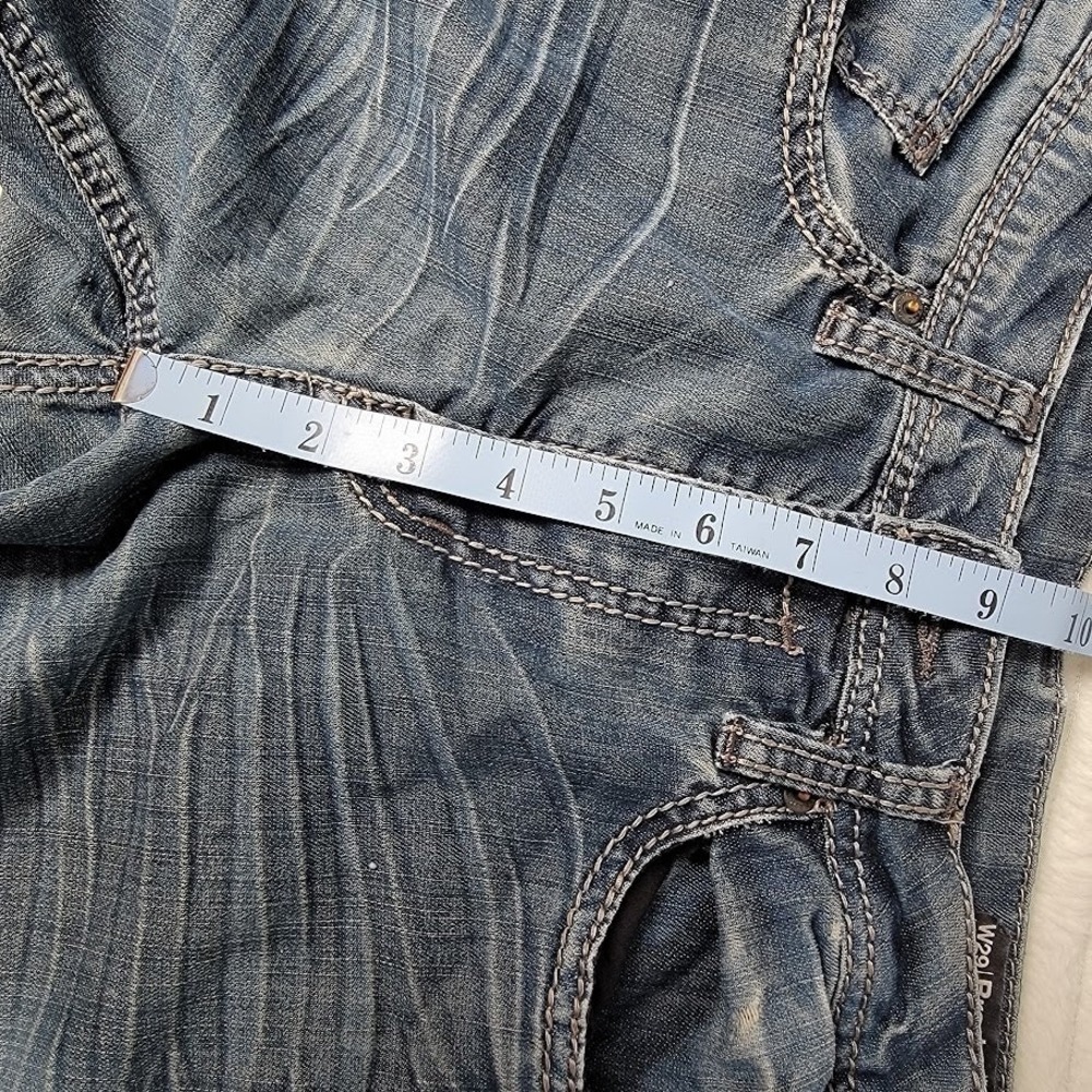 Buckle Brady-X Buffalo David Bitton‎ Men's Jeans W28 L32 Distressed Frayed Hem - Picture 8 of 15